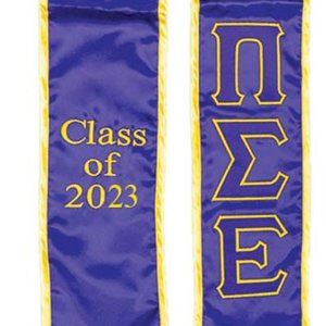 Pi Sigma Epsilon class of 2025  Graduation Stole Sash